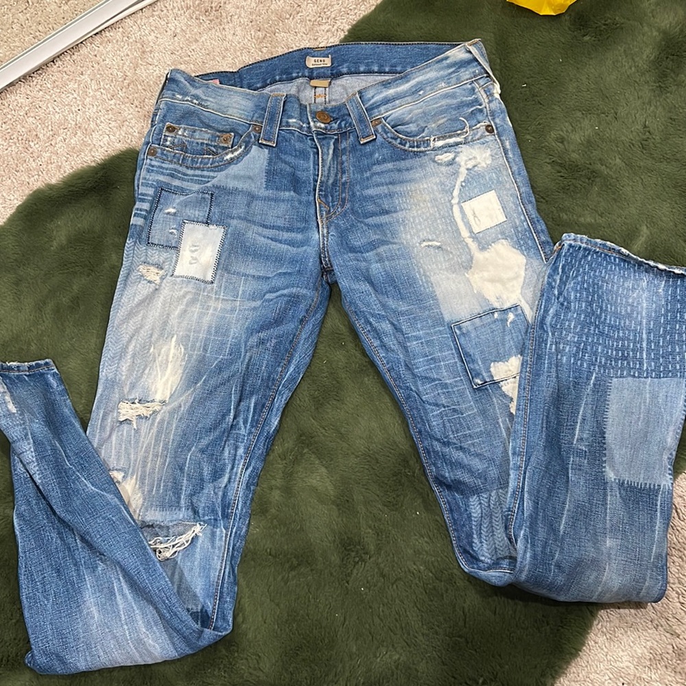 Used jeans